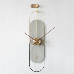 GALLERIA CAPSULE WALL CLOCK (GREY)