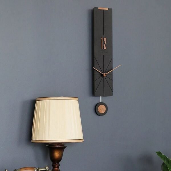 RECTANGULAR DELUXE WALL CLOCK - Image 6