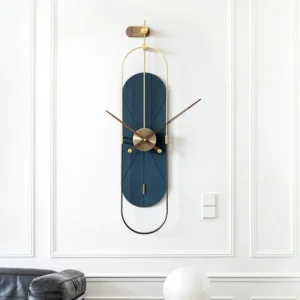 GALLERIA CAPSULE WALL CLOCK (BLUE)