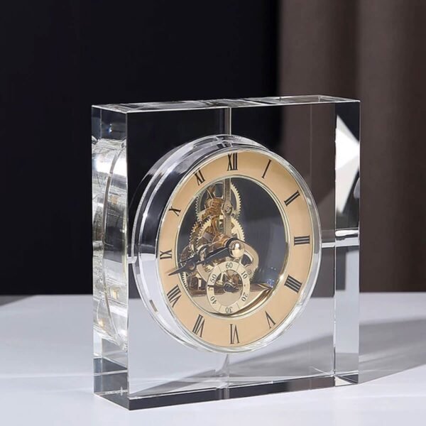 CRYSTAL TABLE CLOCK - Image 5