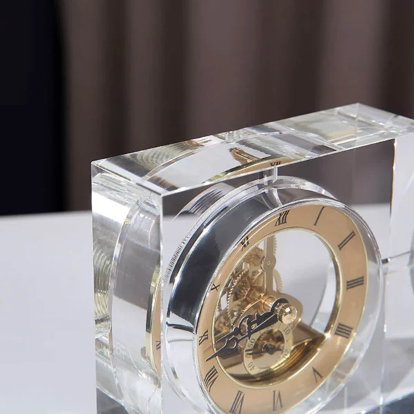 CRYSTAL TABLE CLOCK - Image 2