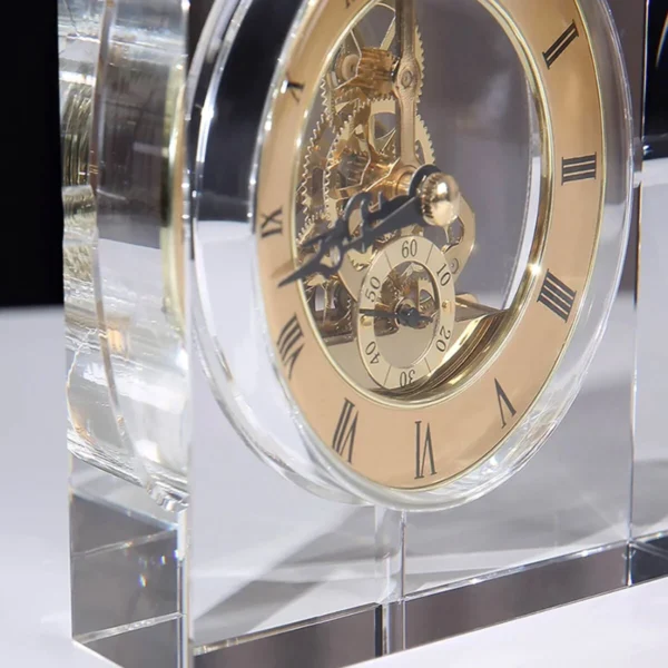 CRYSTAL TABLE CLOCK - Image 4