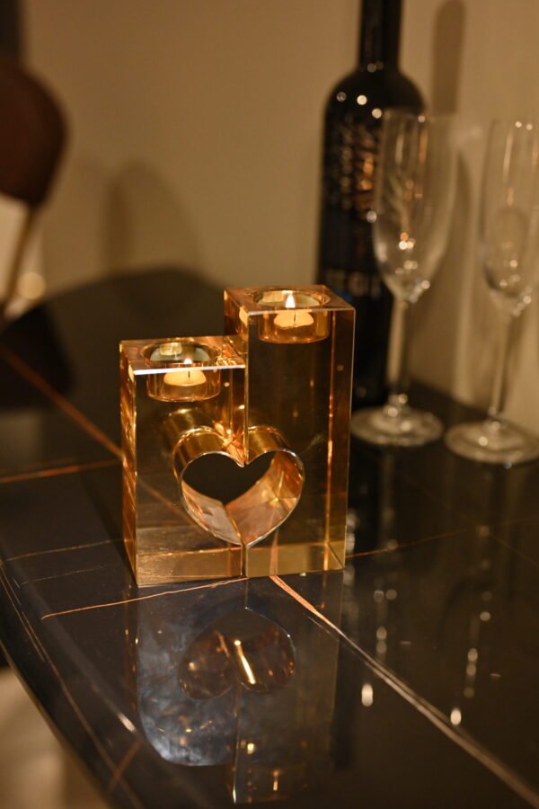 HEART SHAPED CANDLE STAND - Image 2