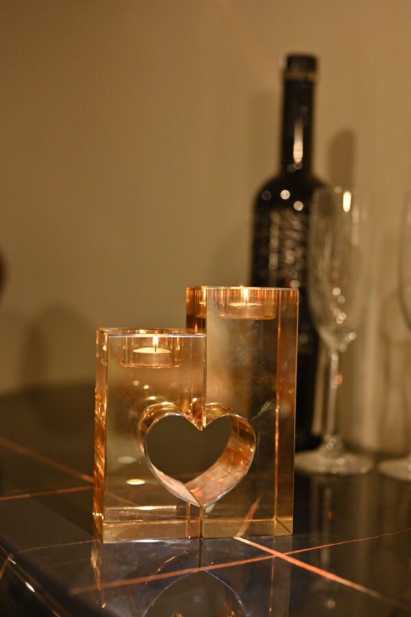 HEART SHAPED CANDLE STAND - Image 3