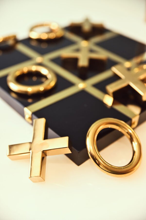 TIC TAC BOARD GAME(BLACK) - Image 6