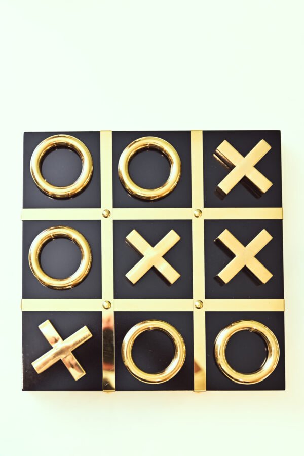 TIC TAC BOARD GAME(BLACK) - Image 2