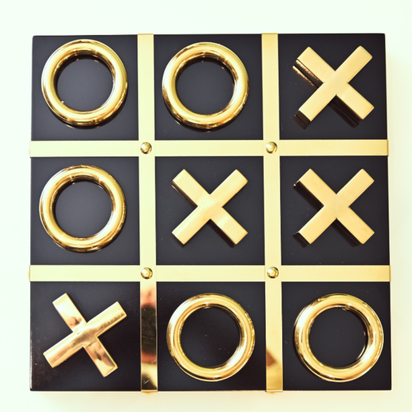 TIC TAC BOARD GAME(BLACK)