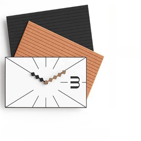 THE CHARMING ONE CLOCK(ORANGE AND BLACK)