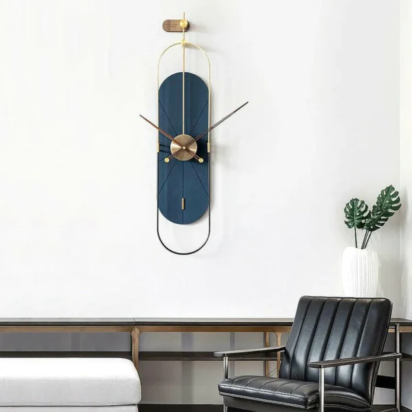 GALLERIA CAPSULE WALL CLOCK(BLUE) - Image 5