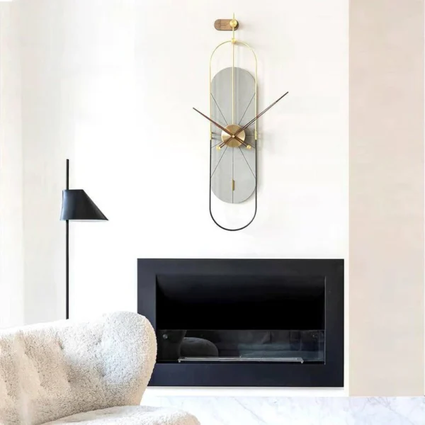 GALLERIA CAPSULE WALL CLOCK(GREY)) - Image 4