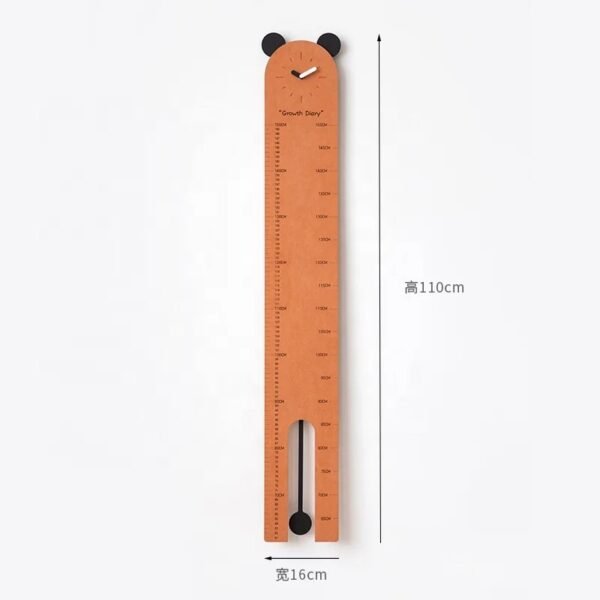 MEASUREMENT WALL CLOCK(ORAGNE)