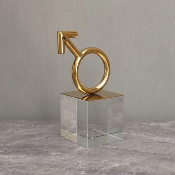 CURTIS JERE CRYSTAL BOOKENDS - Image 4