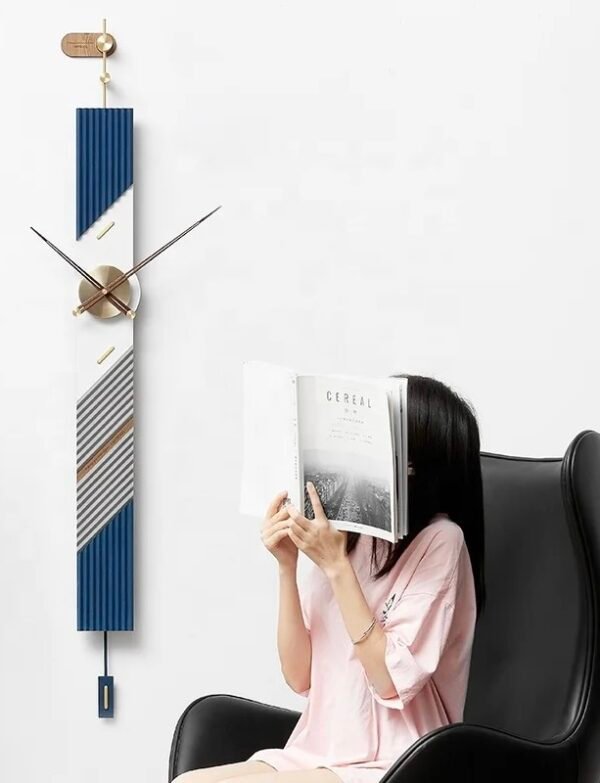 RHYTHMIC BEAT WALL CLOCK(blue) - Image 3