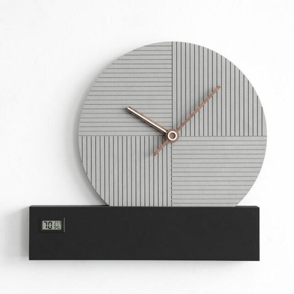 ETERNAL GREY WALL CLOCK(circle) - Image 2