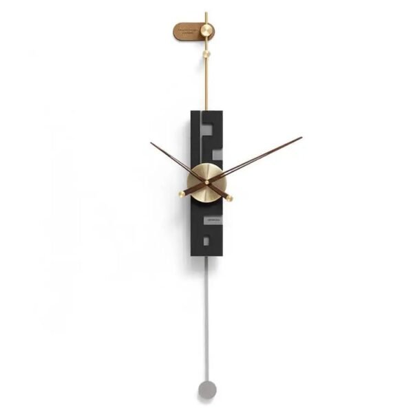 VERTICAL SWING CLOCK(BLACK)