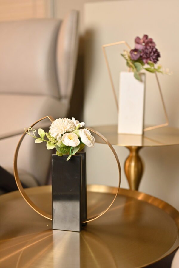 ESTHETIC MARBLE VASES(BLACK) - Image 3