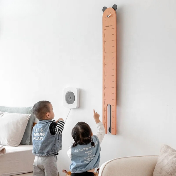 MEASUREMENT WALL CLOCK(ORAGNE) - Image 2