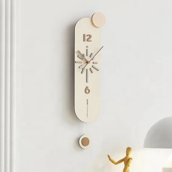 WOOD CREATIVE PENDULUM(BEIGE)