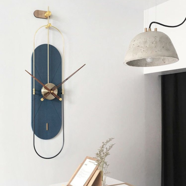 GALLERIA CAPSULE WALL CLOCK(BLUE)