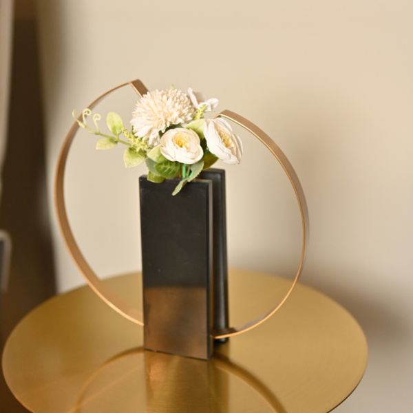 ESTHETIC MARBLE VASES(BLACK)