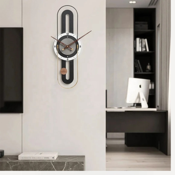 NORDIC STYLE WALL CLOCK(BLACK) - Image 3