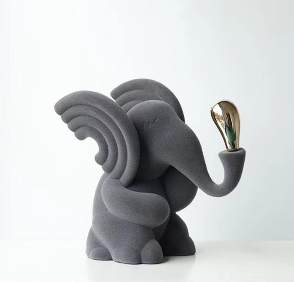 ELEPHANT HOME DECOR(BROWN)