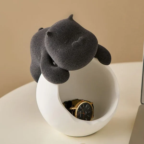 CUTE BEAR STORAGE(GREY) - Image 2