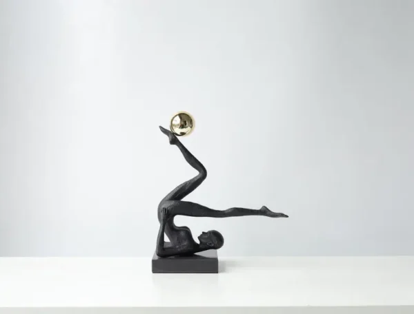 GYMNASTIC SCULPTURE BLACK - Image 3